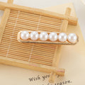 Slip-on Pearl Bow Hair Clip