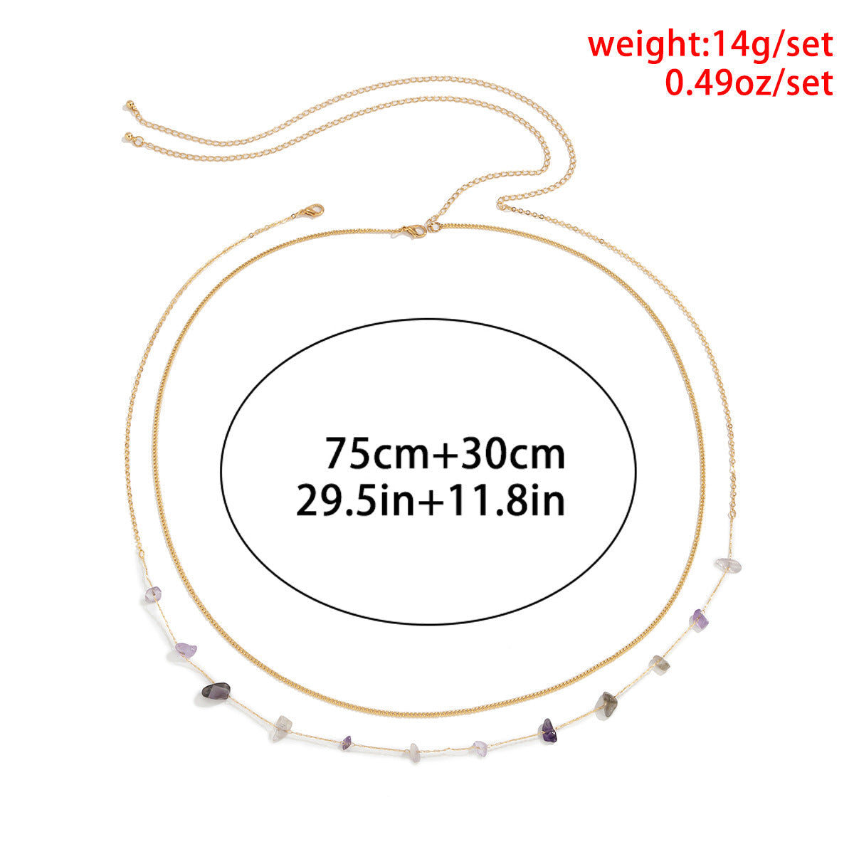 Trendy Thin Chain Suit Body Chain