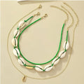 Clavicle-length Multi-layered Necklace Womens Bohemian Accessory Necklace