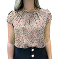 Summer Slimming Versatile Chic Short Womens Top