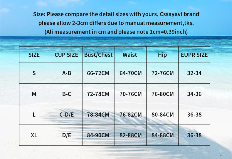Women's Fashion Pattern Printed High Waist Bikini