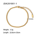 Fashion Stainless Steel Anklets Ornament