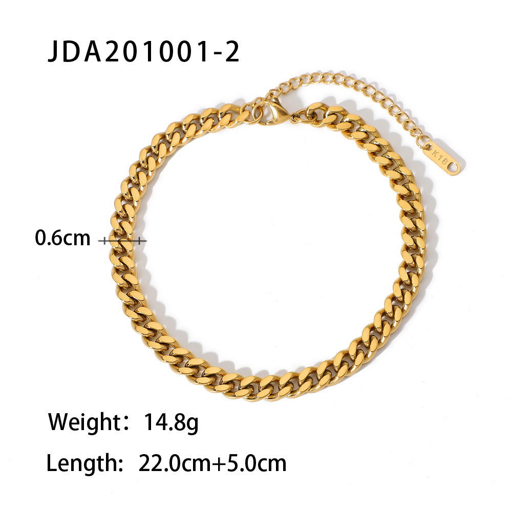 Fashion Stainless Steel Anklets Ornament