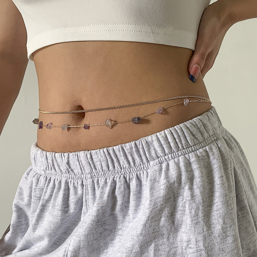 Trendy Thin Chain Suit Body Chain